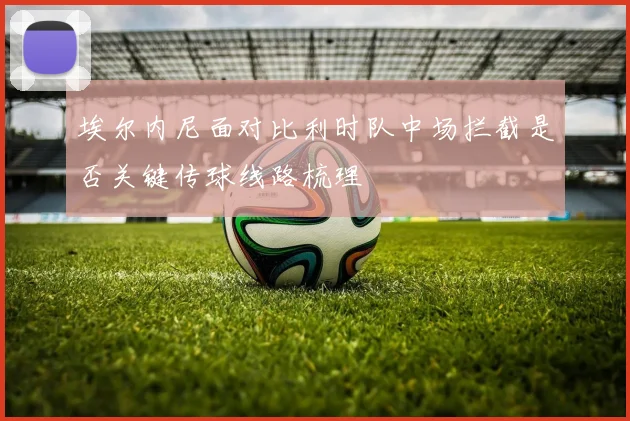 埃尔内尼面对比利时队中场拦截是否关键传球线路梳理